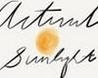 Actual Sunlight cover