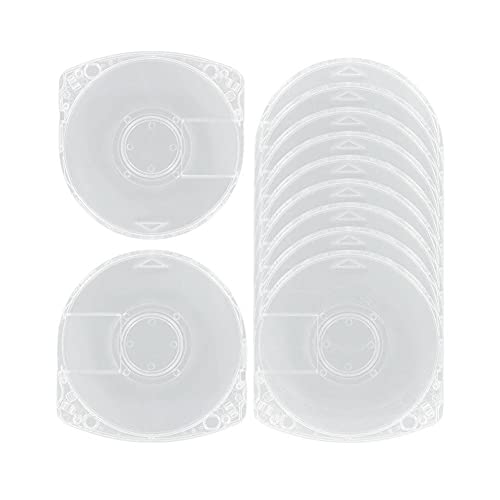 10Pcs Replacement Clear Game Disc Storage Shell for Sony PSP1000/2000/3000 PSP UMD Disc Case Shell Case Cover Protective Box