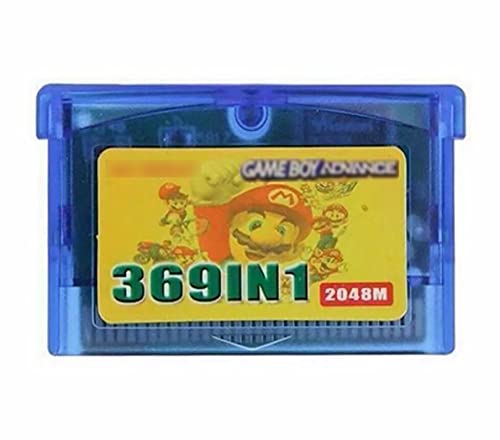 369 in 1 Game Card, 369 Interesting Games, Suitable for GBA/GBM/GBA SP/NDS/NDSL Game System