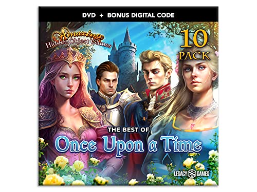 Amazing Hidden Object Games for PC: Best of Once Upon a Time, 10 Game DVD Pack + Digital Download Codes (PC)