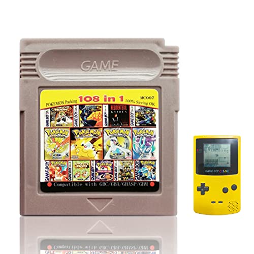 GBC Games, GBC Game Cards, 108 In 1 Game Cards, For Game Boy Color, About 10 Days Delivery (Machine Not Included)