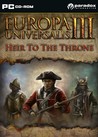 Europa Universalis III: Heir to the Throne cover