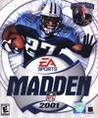 Madden NFL 2001 cover