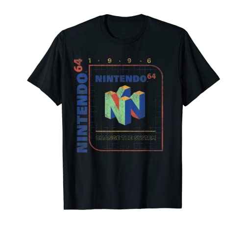 Nintendo 64 1996 Change The System T-Shirt