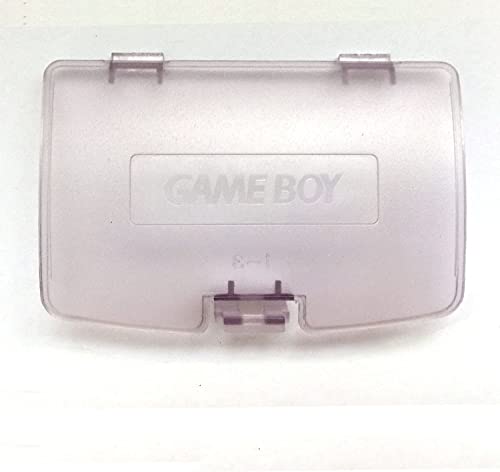 Battery Back Door Cover Case Lid for Gameboy Color GBC Game (Clear Purple)