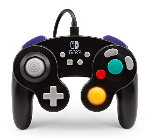 PowerA Wired Controller for Nintendo Switch: GameCube Style - Black