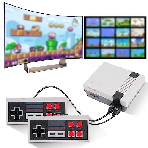 Retro Game Console, Video Game Console with Built-in Games Plug & Play Game System Classic Edition