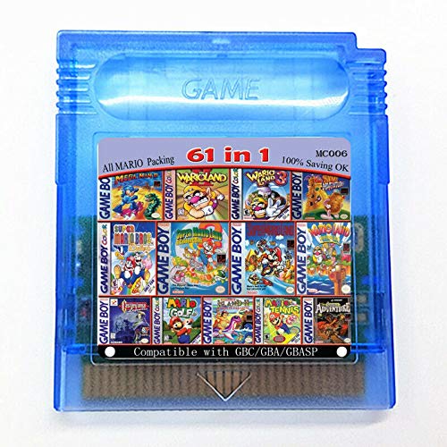 61in1 Game Cartridge for GBC Console - Game GB Color Retro Classics USA Version