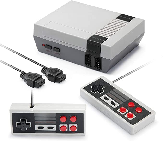 Classic Edition Mini Retro Game Console,AV Output Plug & Play Classic Mini Video Games, Built-in 620 Games with 2 Classic Controllers, Birthday Gifts Choice for Children/Adults