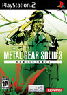 Metal Gear Solid 3: Subsistence cover