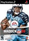 Madden NFL 08 cover