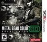 Metal Gear Solid: Snake Eater 3D cover